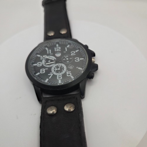 Mens oversized black watch - oversized,