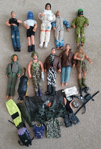 Job lot action man - of, figures