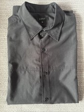 Next XL Formal Black Shirt Short Sleeve New But No Tags