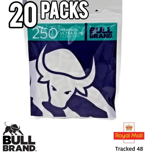 Bull brand menthol ultra - menthol, slim