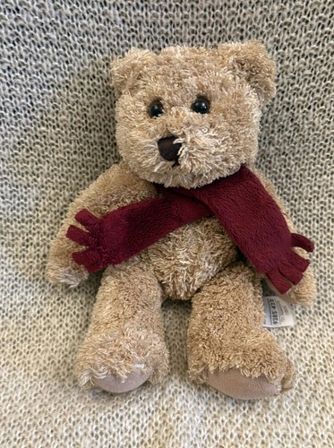 Teddy bear red scarf soft - m&s,