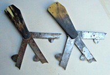 2 x antique early 1800s Fleam