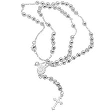 925 sterling silver rosary - 925,