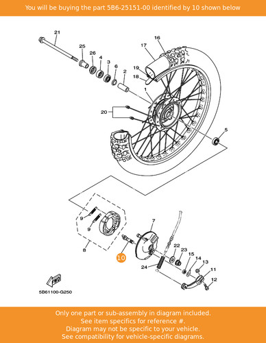 Yamaha camshaft 5b6 25151 00 - yamaha, 5b6-25151-00