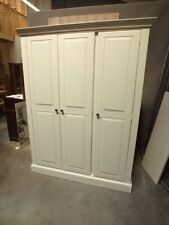 PROVENCE PAINTED 3 DOOR FULL HANGING WARDROBE- BESPOKE SIZES & COLOURS AVAILABLE