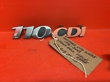 Mercedes VITO (W638) FRONT GRILL  110 Cdi BADGE In Good “used” Condition