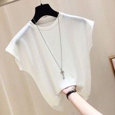 Clothes Female Tops Casual Short Sleeve Blouse Women's Elastic Comfy T-Shirt