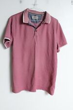 Tu Mens Polo Shirt - Light Red - Size M Medium (C64)