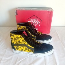 Vans X  SK8-Hi The Shining UK8 Stephen King House of Terror limited edition NEW 