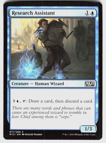 Research assistant magic - research,