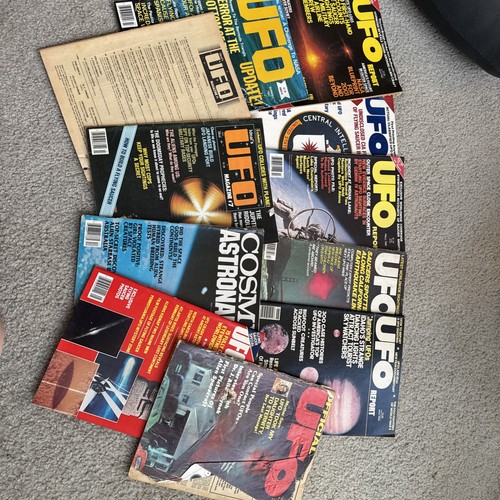Vintage ufo magazines - ufo, lot