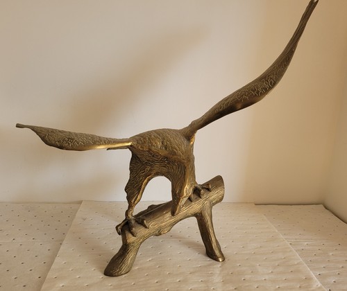 Vintage brass eagle branch - vintage,