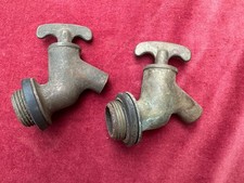 Vintage Brass Oil Barrel Taps / Stationary Engine Parts