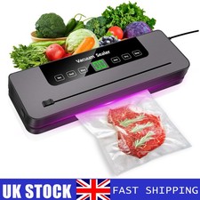 Vacuum Sealer Food Sealing Machine Automatic Dry Wet Portable +50/100Bags