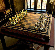 Luxury Chess Set Vintage Board