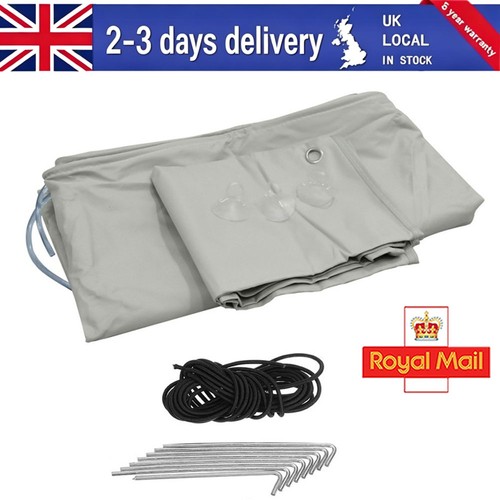 Caravan awning draught - awning,