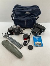 Praktica MTL 3 SLR Camera with Hanimar 35mm Lens and Case Bundle