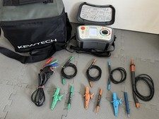 KEWTECH KT65 DL DIGITAL 5-in-1 MULTIFUNCTION TESTER, ACCESSORIES & CARRY CASE