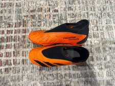 Adidas Predator Accuracy Orange boys football boots Size 1 Laceless