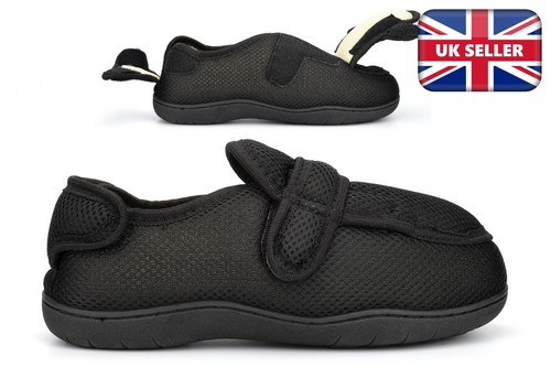 Mens extra wide fit slippers - mens,