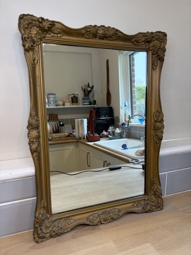 Vintage rococo gilt wall - vintage,