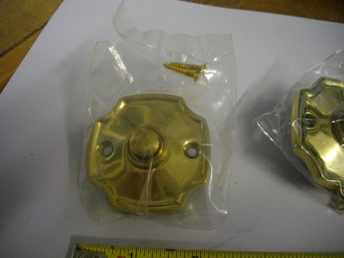 Cobden 7600 brass bell push - cobden,