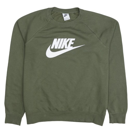Nike women green crew neck - green,