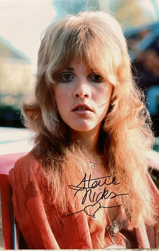 Stevie nicks hand - nicks, signed