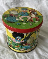VINTAGE TIN BLUE BIRD Toffee