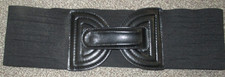 Vintage Y2K black elasticated