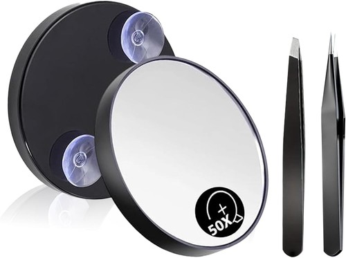 50x magnifying makeup mirror - 50x,