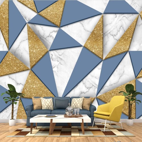 Wall plaque triangle marble - plaque,