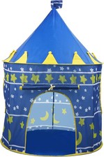 Foldable Blue Princess Castle