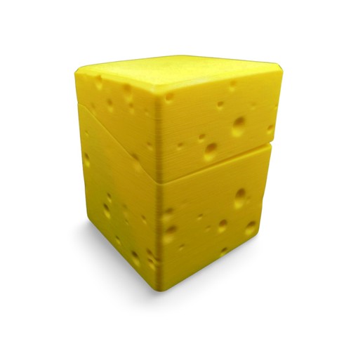 Printed cheese deck - cheese,