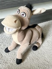 2004 (Non-Talking) Donkey DreamWorks Shrek2 play by play Collectable plush teddy