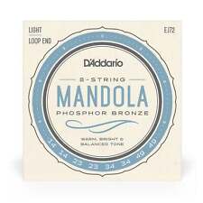 D'Addario EJ72 Mandola Strings, Phosphor Bronze Wound, Loop End 14-49 Light