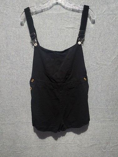Shein black denium overall - shein,