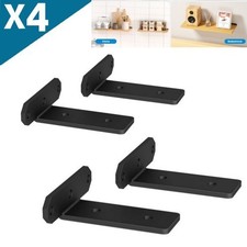 4 Heavy Duty Black Cast Iron