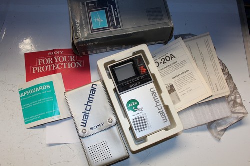 Sony 20a watchman - sony, fd-20a