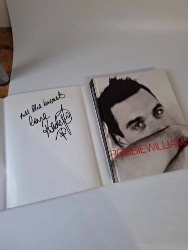 Robbie williams signed - williams,