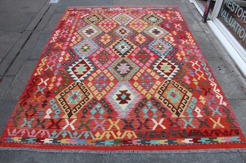Kilim vintage traditional hand - kilim,