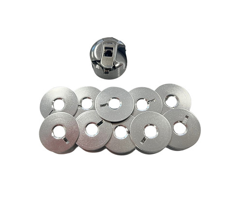 Bobbin case 10x alum - 1x, &