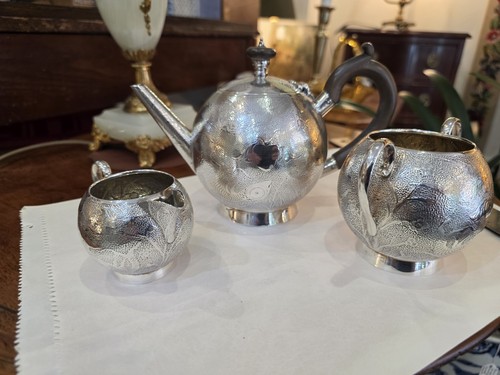Sterling silver tea - tea, set
