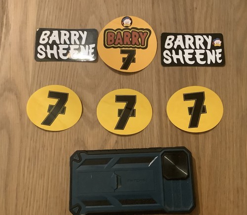 Barry sheene stickers 6 - 7,
