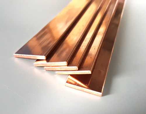 Copper flat bar stock plate - bar,