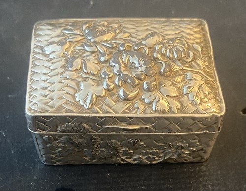 Antique white metal - white, (possibly
