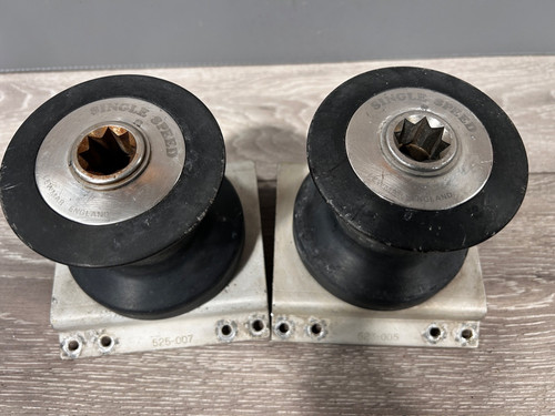 Pair lewmar winches - no.8,