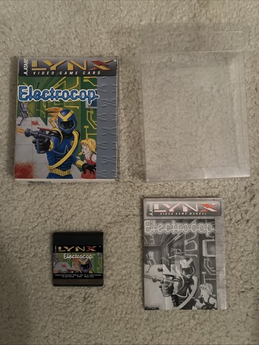 Electrocop atari lynx game - electrocop,