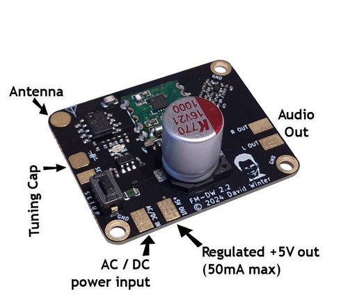 Fm converter module - fm-dw,
