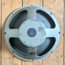 Vintage Fane 18" 100w 16 ohm bass speaker - Orange - Hiwatt - Soundcity 1974